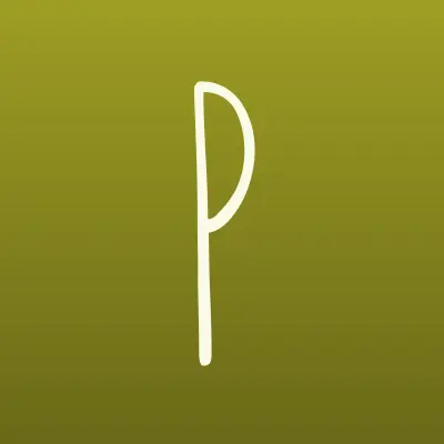 PickPoint, сеть постаматов и пунктов выдачи заказов, лого-визитка