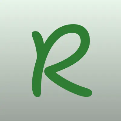 Рукодельница, магазин товаров для рукоделия, лого-визитка